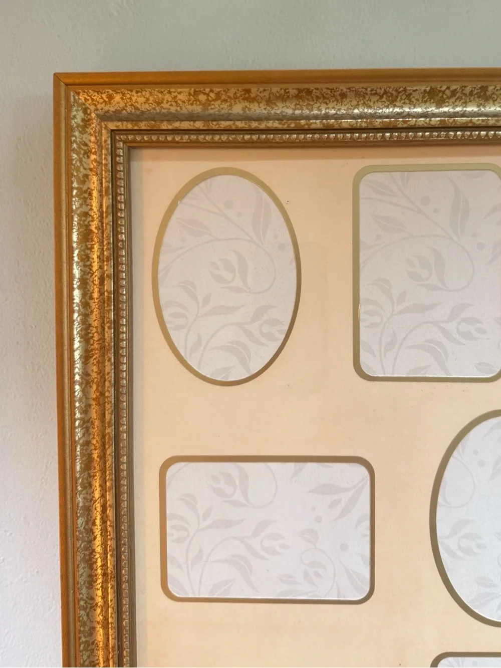 Gold Collage Frame Wall Album Gallery Wall Picture Photo Frame Holds 15 Photos